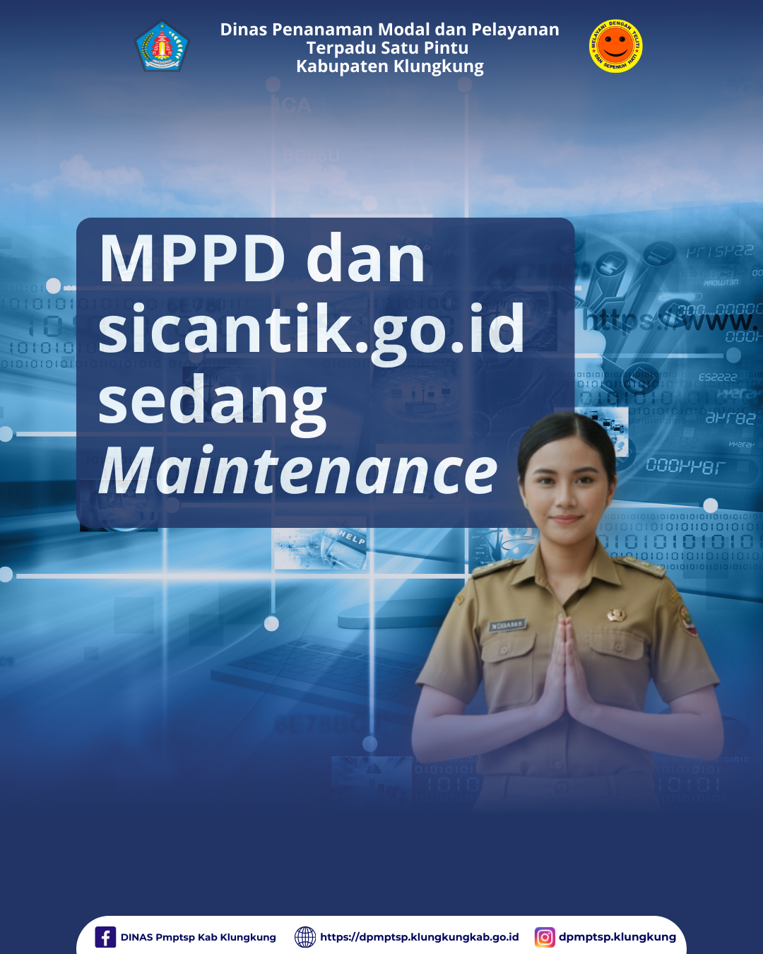 Maintenance MPPD dan Sicantik.go.id