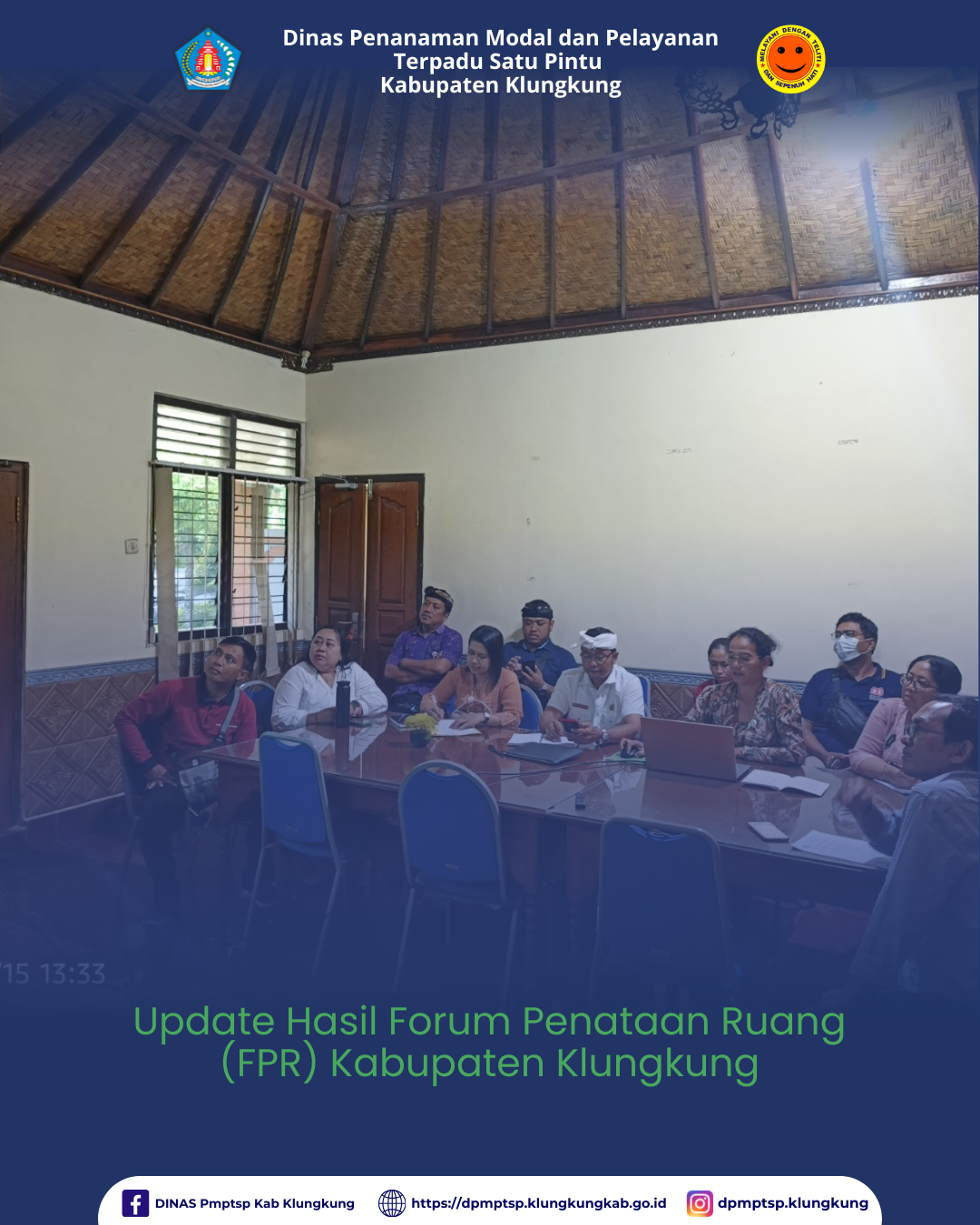 Update Hasil Forum Penataan Ruang (FPR) Kabupaten Klungkung