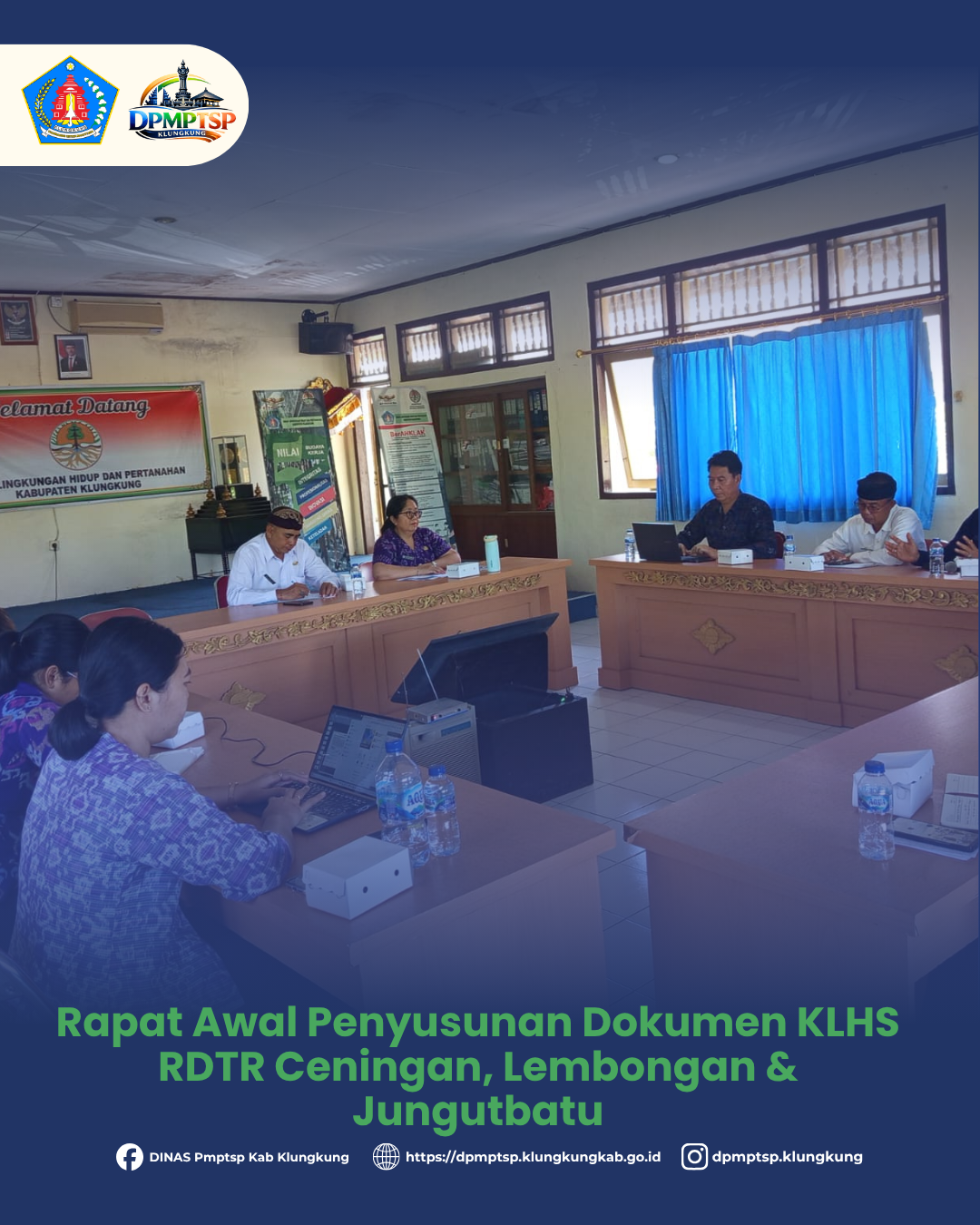 Rapat Awal Penyusunan Dokumen KLHS RDTR Ceningan, Lembongan & Jungutbatu