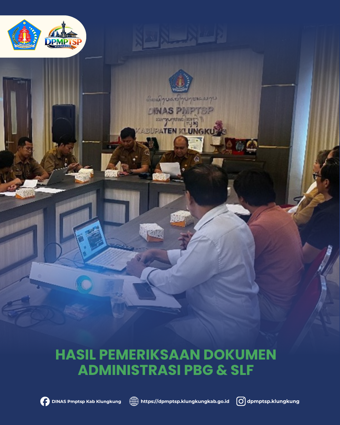 HASIL PEMERIKSAAN DOKUMEN ADMINISTRASI PBG & SLF