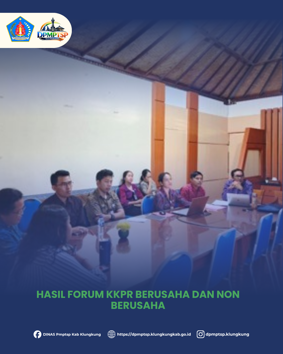 HASIL FORUM KKPR BERUSAHA DAN NON BERUSAHA
